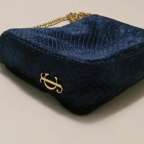 Juicy Couture Velvet Snakeskin Crossbody With Chain Strap - Picture 4 of 7